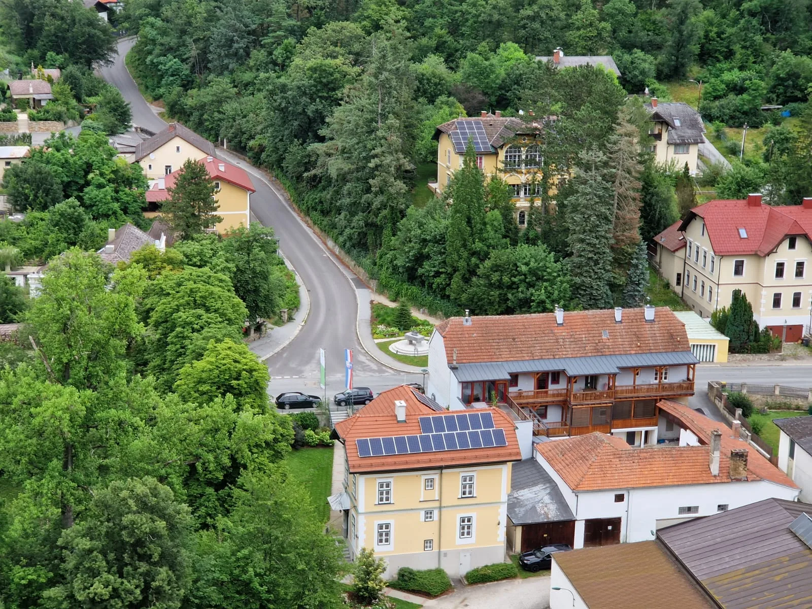 Sicht von der Burg